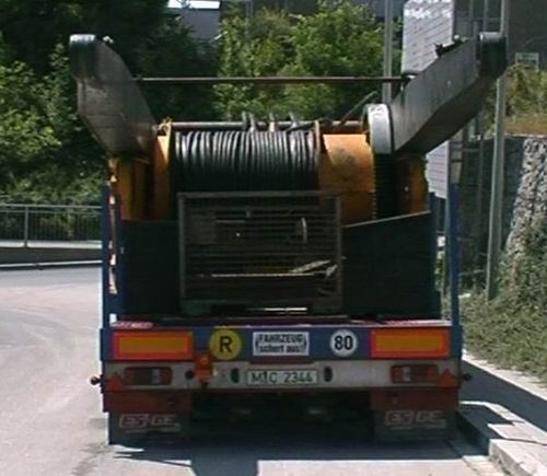 Heckansicht Oberwagen + A-Bock Gottwald AK 850-103 GT - Copyright: www.olli80.de