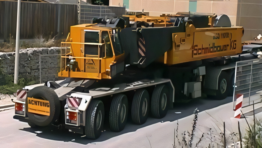 AK 850 verläßt die Baustelle - Copyright: www.olli80.de