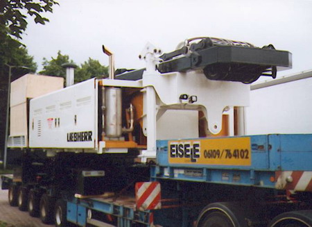 Heckansicht Liebherr Seilbagger - Copyright: www.olli80.de