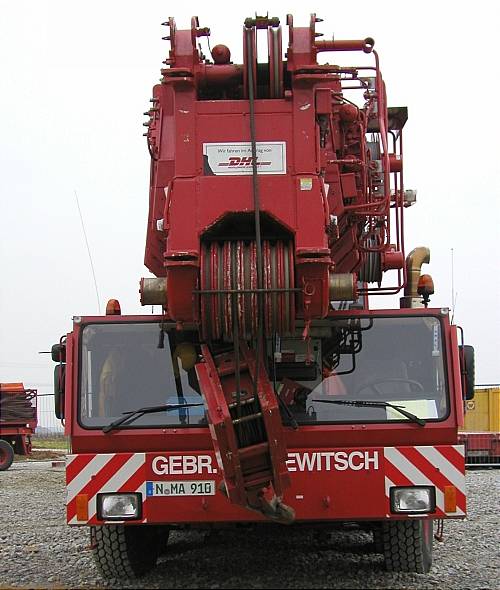 Demag AC 400 Gebr. Markewitsch Frontansicht - Copyright: www.olli80.de