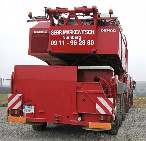 Demag AC 400 Markewitsch Heckansicht - Copyright: www.olli80.de