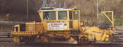 Schotterverteilmaschine - Copyright: www.olli80.de