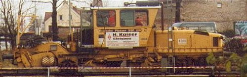 Schotterverteilmaschine - Copyright: www.olli80.de