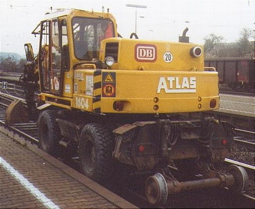 Atlas 1604 Gleisbagger - Copyright: www.olli80.de