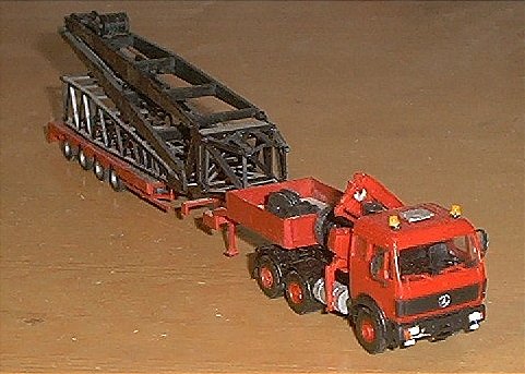 FrankenKran MB SK mit Ladekran und Wipplenker LTM 1400 - Copyright: www.olli80.de