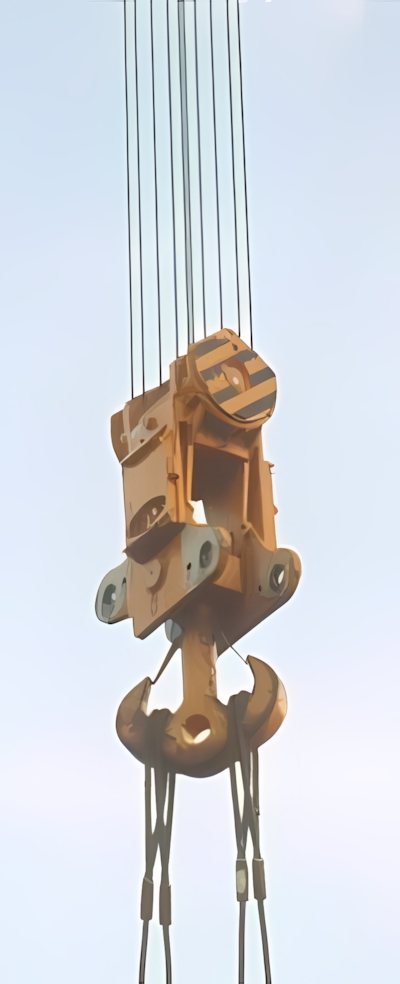 Sarens CC 2800 Hakenflasche - Copyright: www.olli80.de