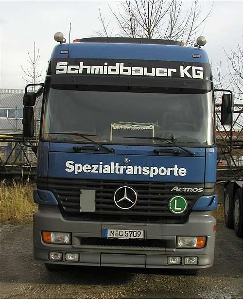 Schmidbauer MB Actros 1843 - Copyright: www.olli80.de