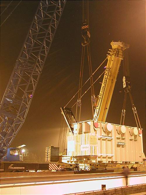 Felbermayr Liebherr LG 1550 & Schmidbauer Liebherr LTM 1800 - Copyright: www.olli80.de