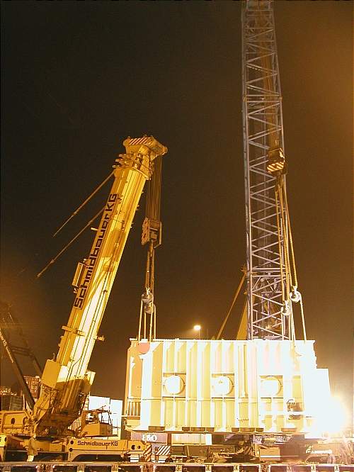 Felbermayr Liebherr LG 1550 & Schmidbauer Liebherr LTM 1800 - Copyright: www.olli80.de