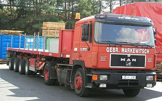 Gebr. Markewitsch vierachsiger Nooteboom Ballasttrailer  - Copyright: www.olli80.de