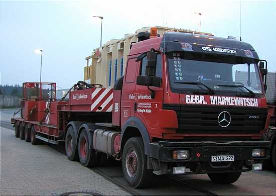 Markewitsch MB SK 2653 mit Semiauflieger