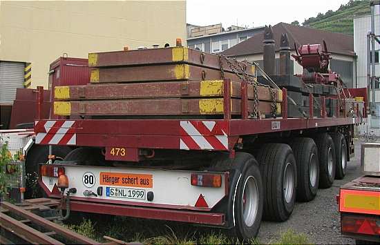 Paule Ballasttrailer LTM 1300 - Copyright: www.olli80.de