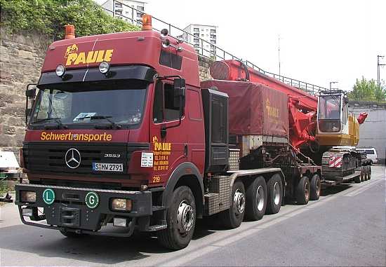Paule Bohrgerät-Transport - Copyright: www.olli80.de