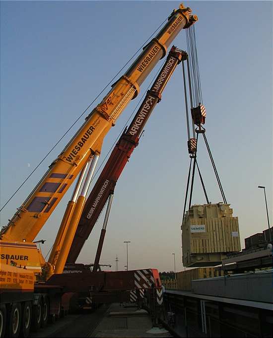 Wiesbauer Demag AC 650 und Gebr. Markewitsch Demag AC 400 - Copyright: www.olli80.de