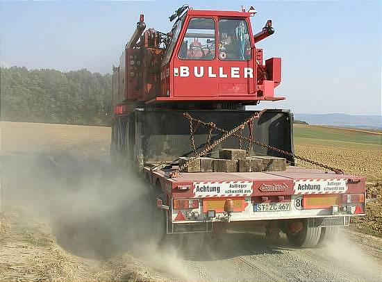 Buller Liebherr LR 1400/1 Transport - Copyright: www.olli80.de