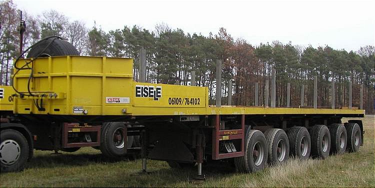 Eisele sechs-achsiger Ballasttrailer - Copyright: www.olli80.de