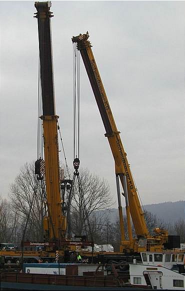 Schmidbauer Liebherr LTM 1800 & LTM 1300 - Copyright: www.olli80.de