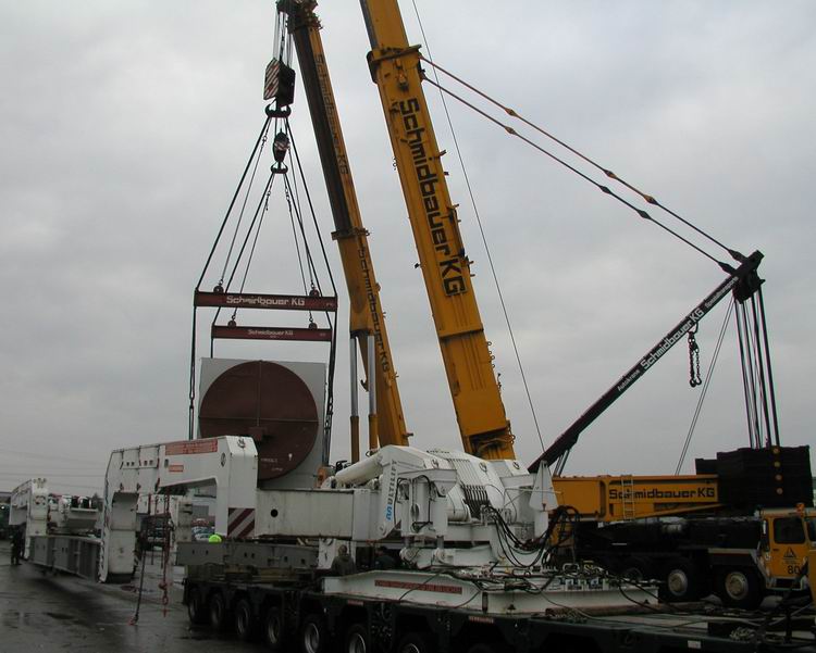 Schmidbauer Liebherr LTM 1800 & LTM 1300 - Copyright: www.olli80.de
