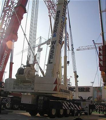 Heckansicht Liebherr LTM 1400-7.1 Breuer & Wasel - Copyright: www.olli80.de