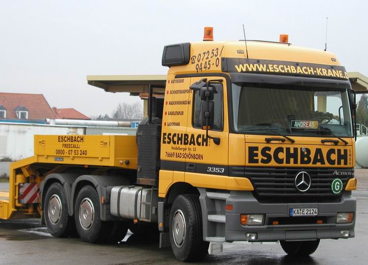 Eschbach MB Actros 3353