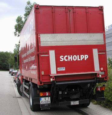 Scholpp MB Actros 1843 Container-LKW