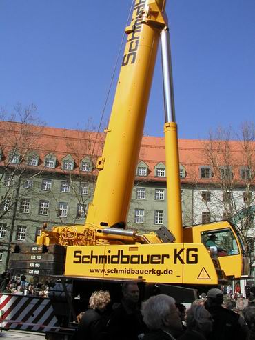 LTM 1250/1 Schmidbauer Oberwagen