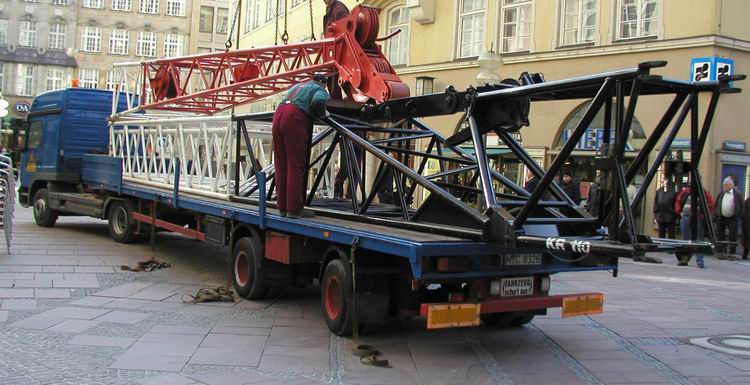 Schmidbauer leichter Transportauflieger