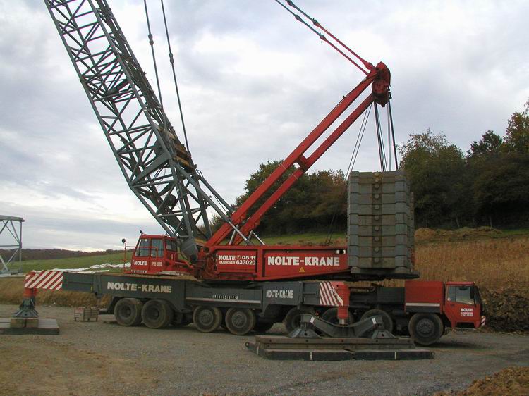 Liebherr LG 1550 Nolte Unterwagen