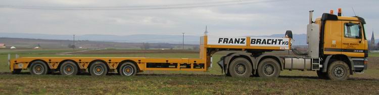 Franz Bracht Actros mit Faymonville Auflieger