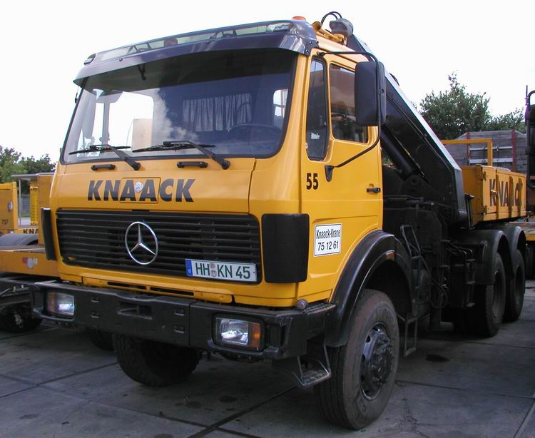 Knaack MB NG mit Ladekran und Pritsche