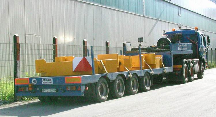 Schmidbauer MAN F 90 mit Semitrailer