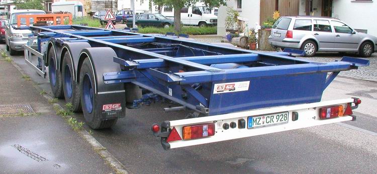 Riga-Eisele Containerchassis