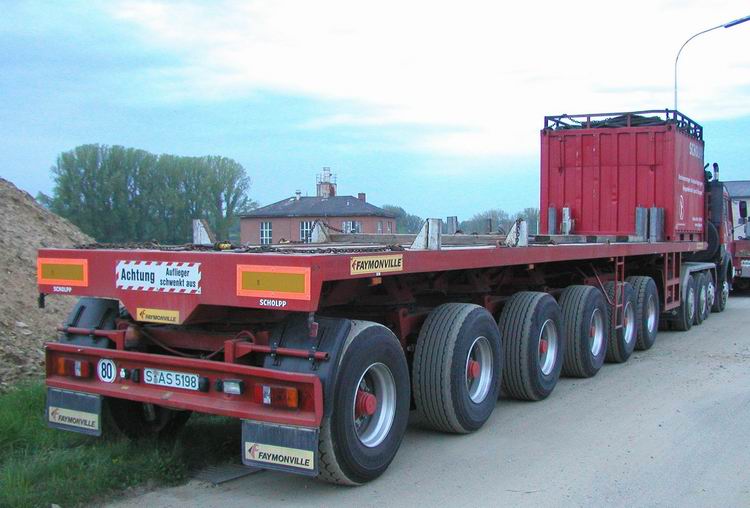 Scholpp Faymonville Ballasttrailer