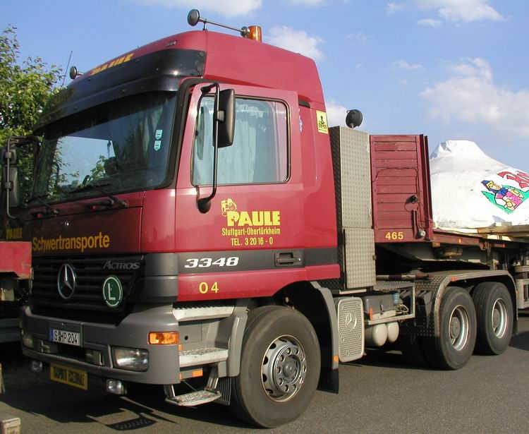 Paule MB Actros 3348