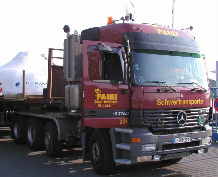 Paule MB Actros 4153