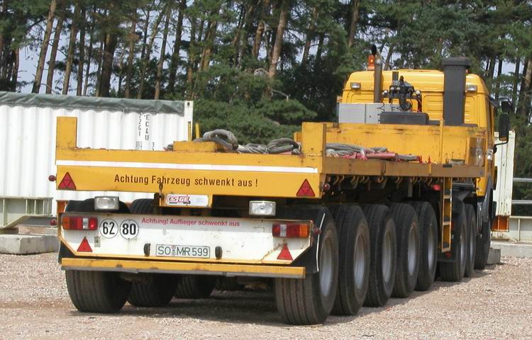 Franz Bracht ESGE Ballasttrailer