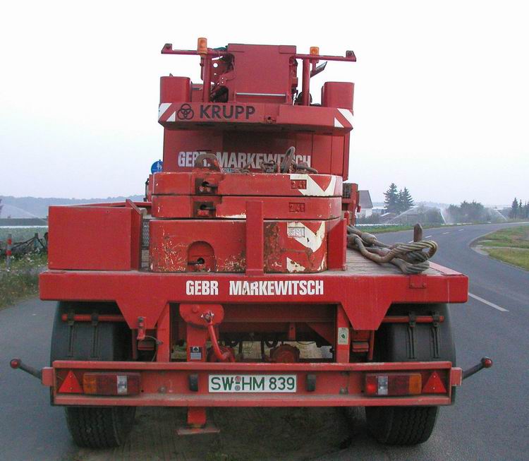 Gebr. Markewitsch KMK 4080 mit Ballasttrailer - Copyright: www.olli80.de