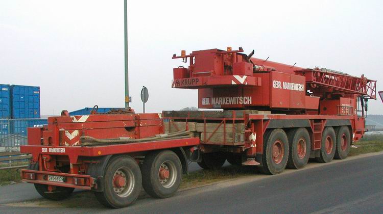 Gebr. Markewitsch KMK 4080 mit Ballasttrailer - Copyright: www.olli80.de