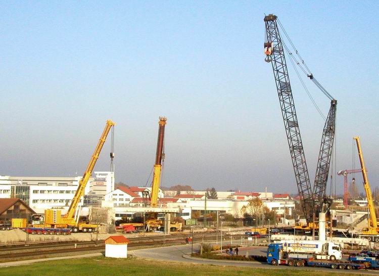 Schmidbauer Gottwald AK 850, LTM 1800, Terex AC 700 - Copyright: www.olli80.de