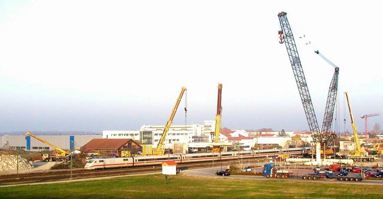 Schmidbauer Gottwald AK 850, LTM 1800, Terex AC 700 - Copyright: www.olli80.de