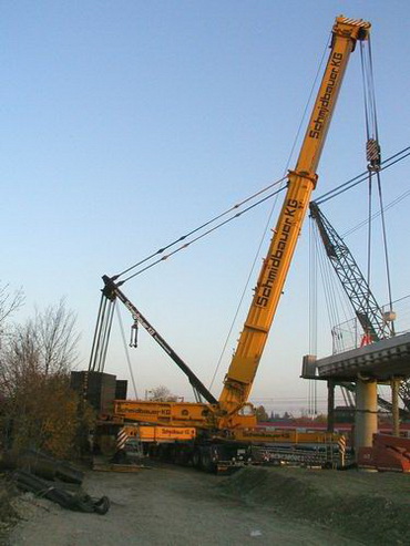 Schmidbauer Gottwald AK 850, LTM 1800, Terex AC 700 - Copyright: www.olli80.de