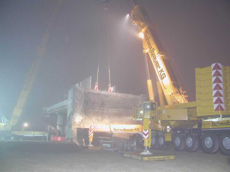 Schmidbauer LTM 1800, Terex AC 700 - Copyright: www.olli80.de