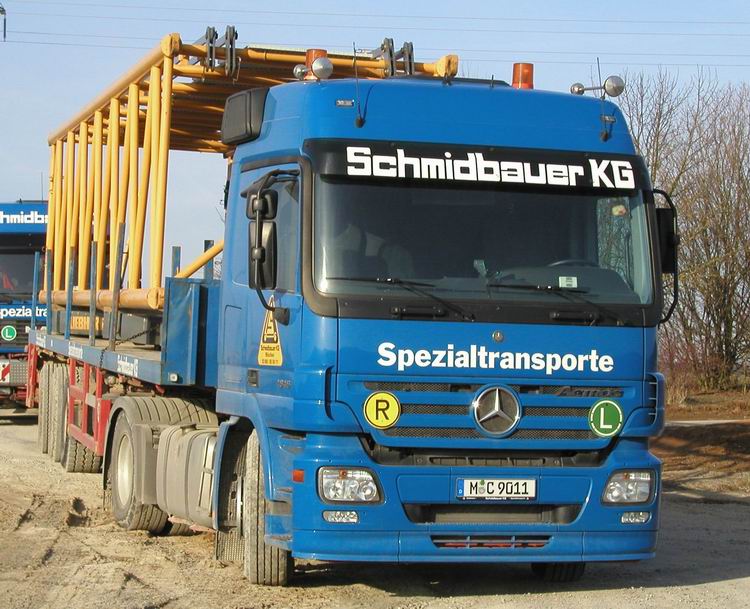 Schmidbauer - Mercedes Actros 1846 - Copyright: www.olli80.de