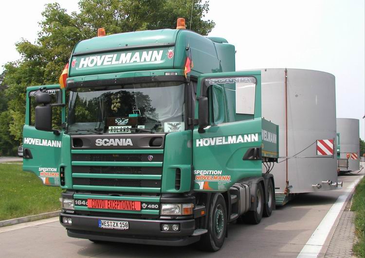 Zwei Hövelmann Scanias - Copyright: www.olli80.de