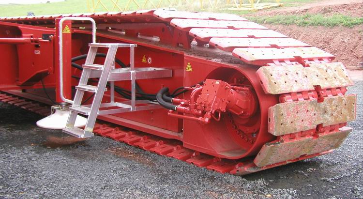 Antriebsmotor der CC 2800-1 Raupenkette - Copyright: www.olli80.de