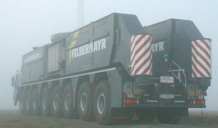 Liebherr LG 1750 Felbermayr Fahrtstellung - Copyright: www.olli80.de