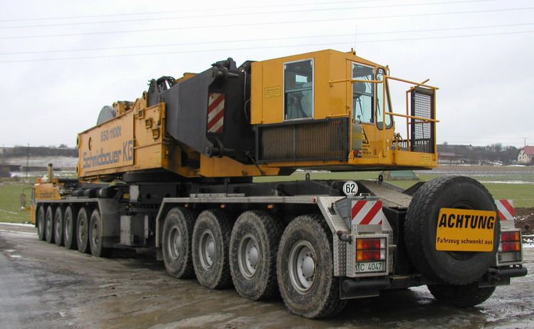 Schmidbauer Gottwald AK 850-103 in Fahrtstellung - Copyright: www.olli80.de
