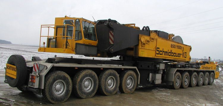 Schmidbauer Gottwald AK 850-103 in Fahrtstellung - Copyright: www.olli80.de