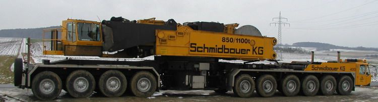 Schmidbauer Gottwald AK 850-103 in Fahrtstellung - Copyright: www.olli80.de