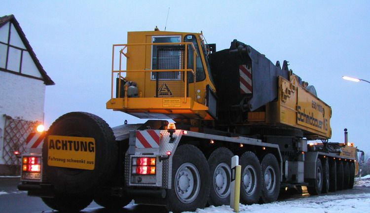 Schmidbauer Gottwald AK 850-103 in Fahrtstellung - Copyright: www.olli80.de